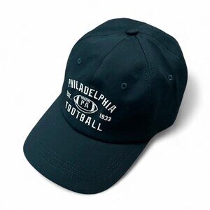 Philadelphia Eagles NFL Football Adjustable Strap Hat Cap Midnight Green OSFA